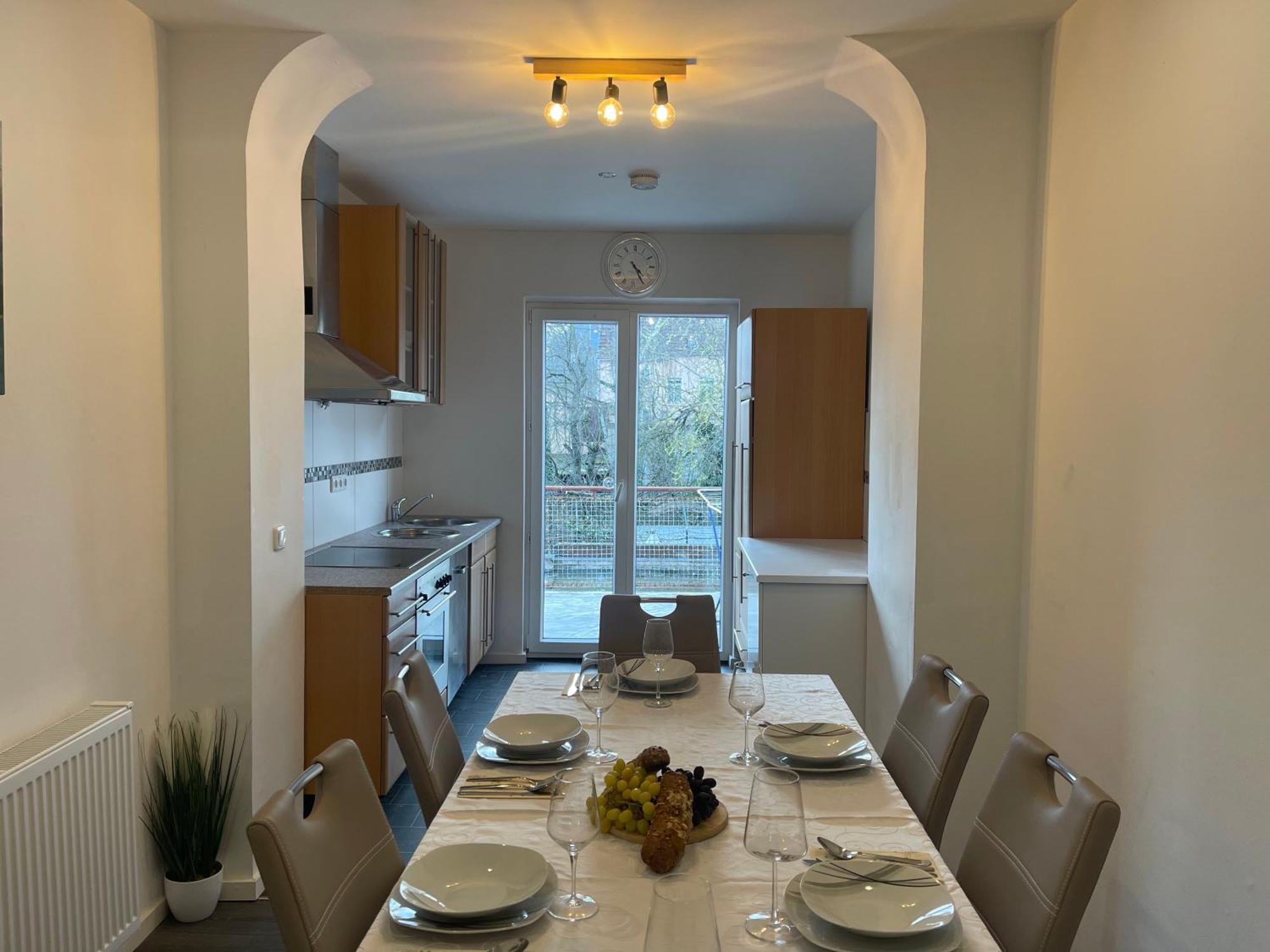 Gemuetliches Apartment In 가이젠하임 외부 사진
